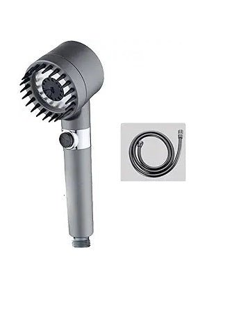 3 Modes High-Pressure Shower Head – Adjustable Spray Settings for Powerful, Relaxing & Water-Efficient Showers